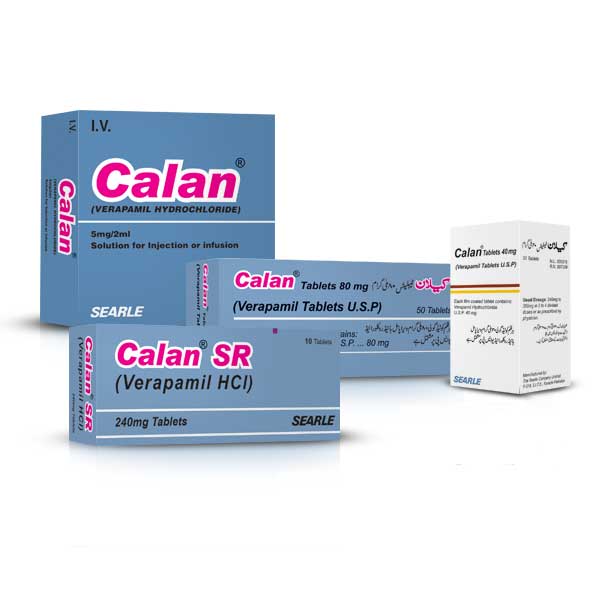 Calan, Calan SR & Calan I.V